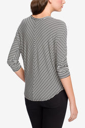 Repose 3/4 Shirt Stripe