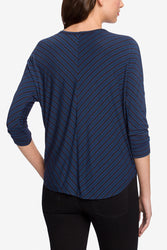 Repose 3/4 Shirt Stripe