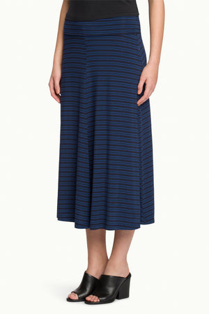 Stripe Repose Skirt   Midnight Stripe