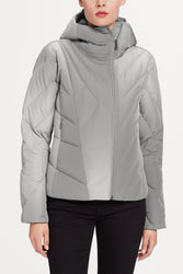 Down Hoodie Jacket - Cape Ombre