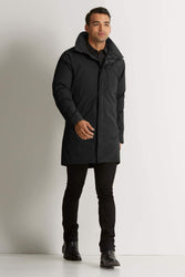 Copenhagen Down Trench Coat - Caviar