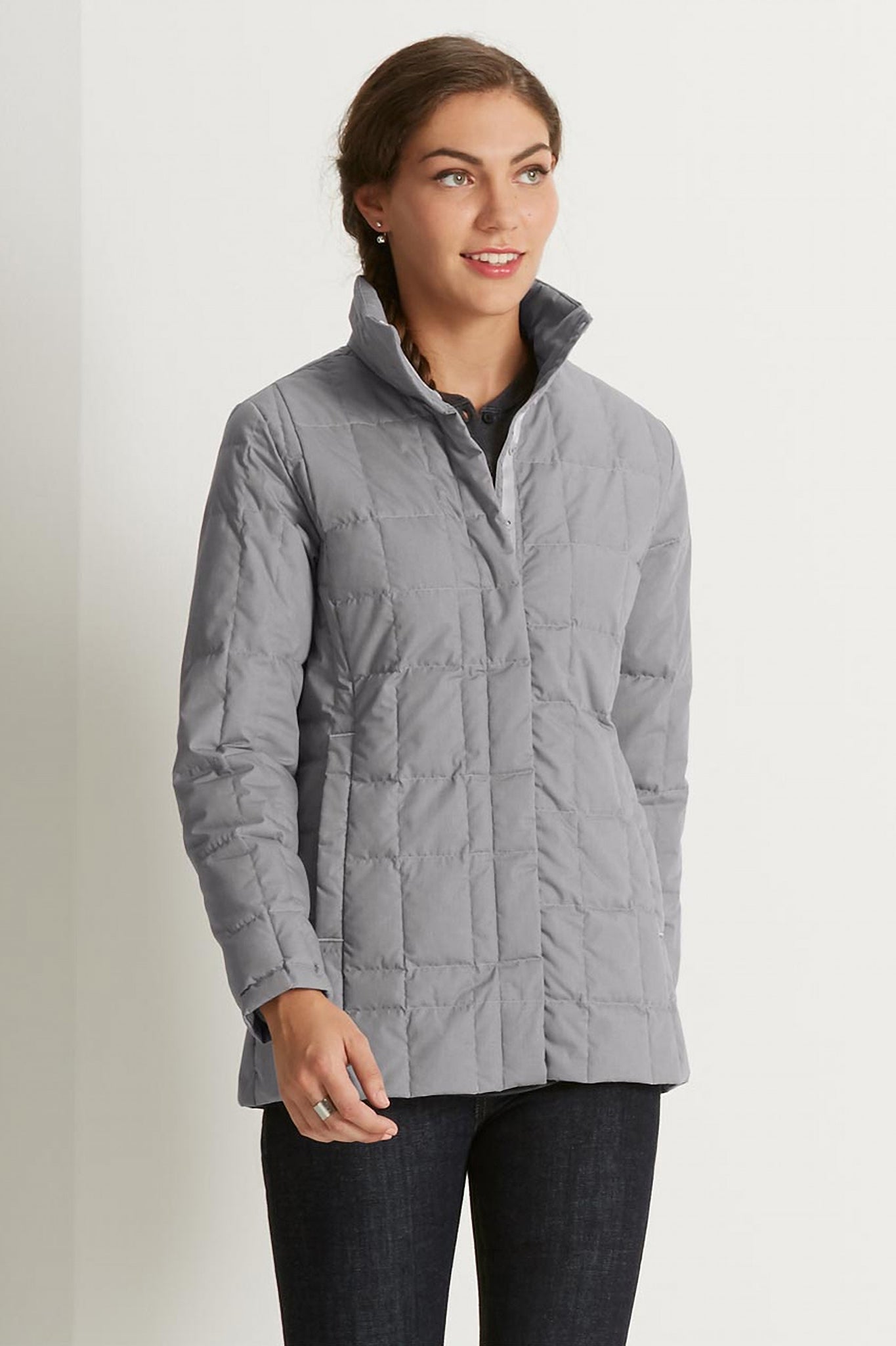 Espalier Poplin Down Shirt Jacket