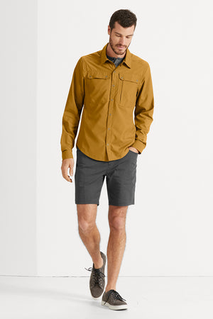 Men's Slight Shirt   Curry