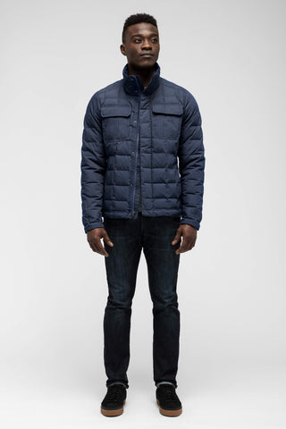 Men's zip front discount jacket