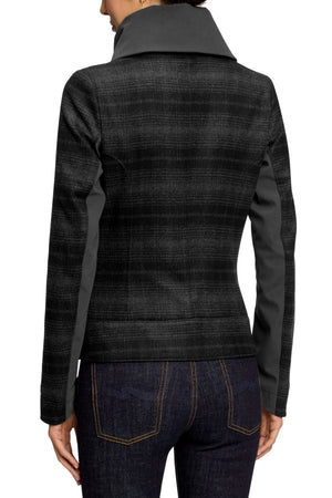 Fader Plaid Jacket   Caviar Plaid