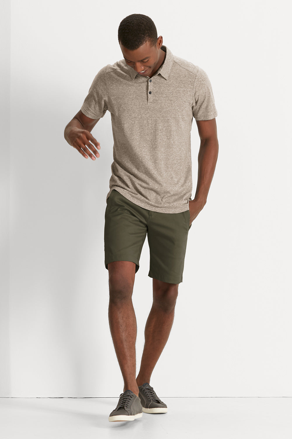 Original Short Sleeve Kanab Polo - Sable Heather