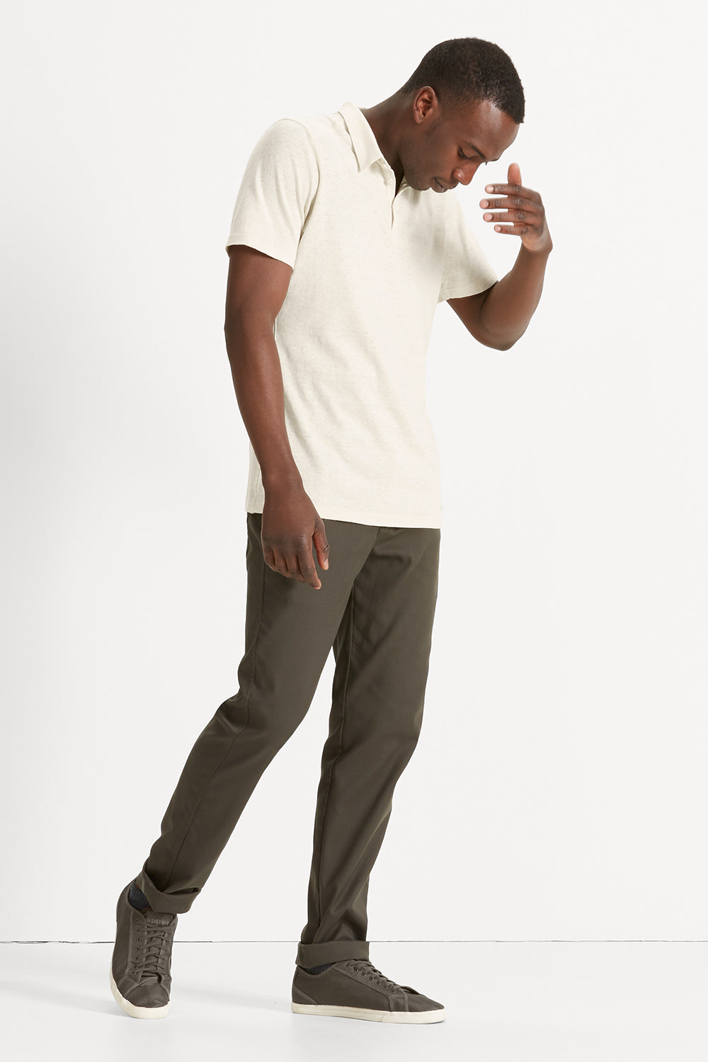 Original Short Sleeve Kanab Polo - Bone Heather