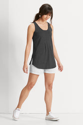 Kanab Tank - Caviar Heather