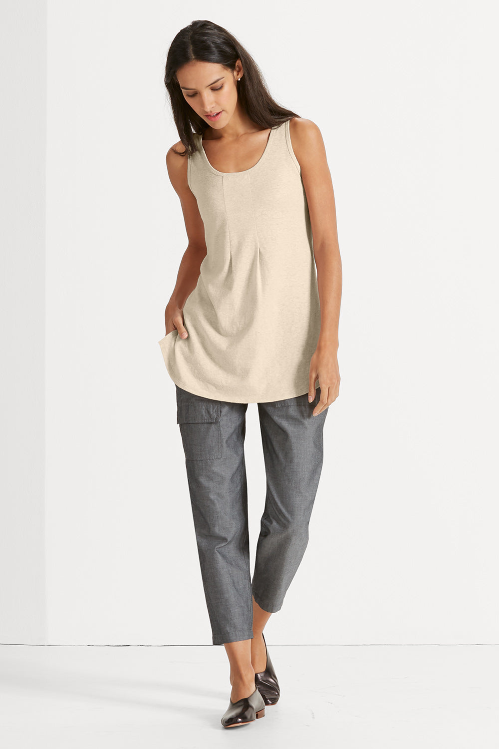 Kanab Tank - Bone Heather