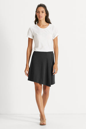 Astir Pleat Skirt   Caviar