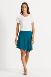 Astir Pleat Skirt - Peacock