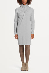 Elementerry French Terry Pleat Dress