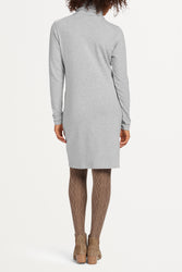 Elementerry French Terry Pleat Dress