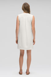 women's flaxible sleeveless shift dress - vapor