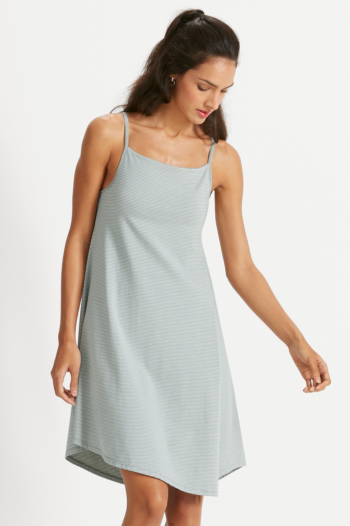 Astir Strappy Dress Stripe
