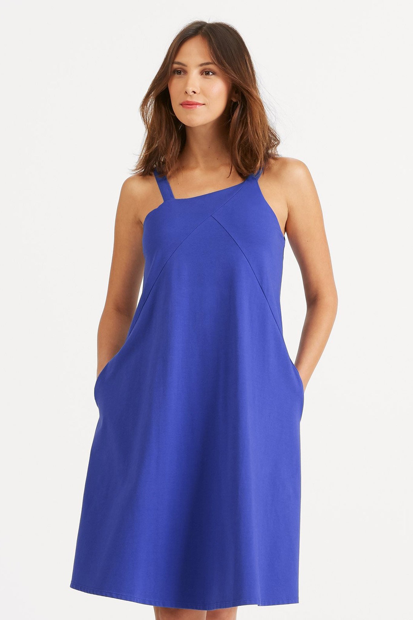 Asym Tank Dress - Astro