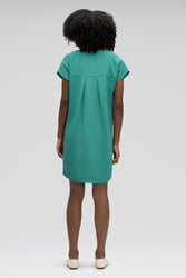 women's flaxible mod shift dress - jade