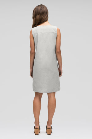 women's bloq sleeveless shift dress   zinc