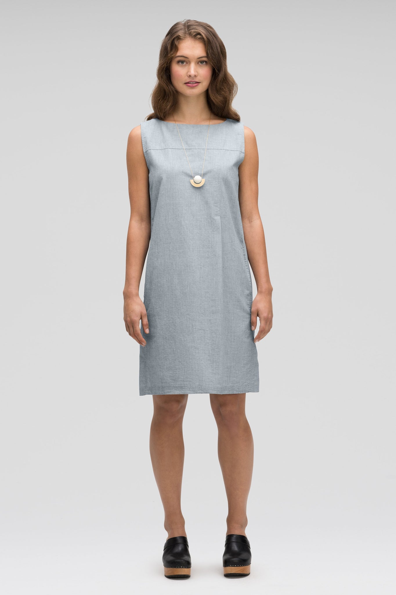 women's bloq sleeveless shift dress - lagoon