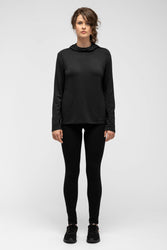 women's elementerry hoody - caviar