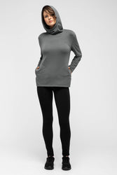 women's elementerry hoody - shadow