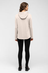 women's elementerry hoody - ivory