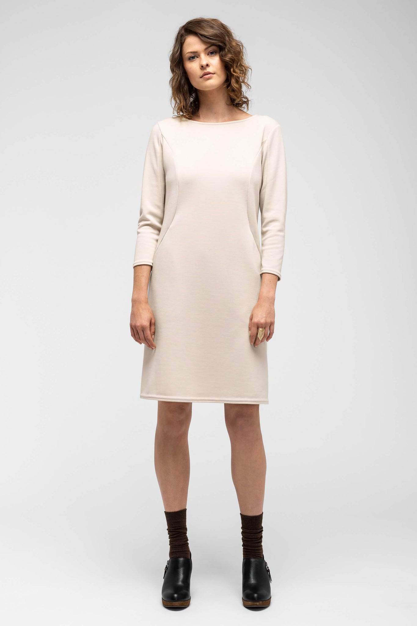 women's hyperspacer dress - ivory